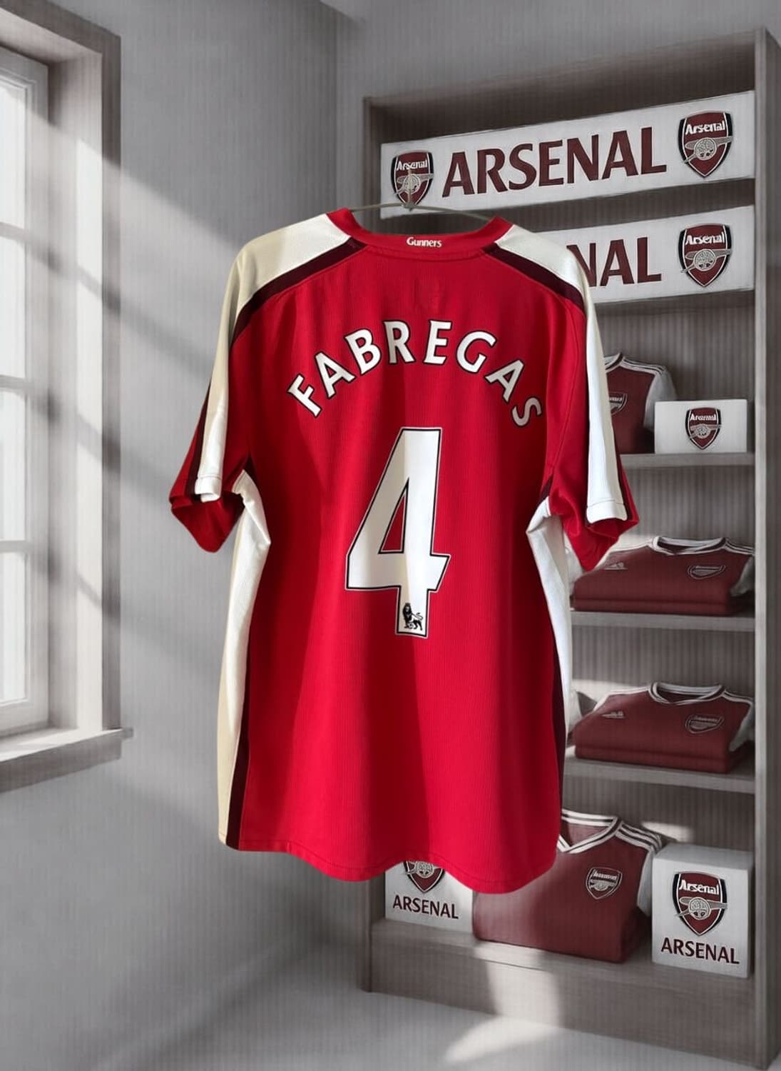 08-10 아스날 홈 파브레가스 유니폼 정품 상품이미지1