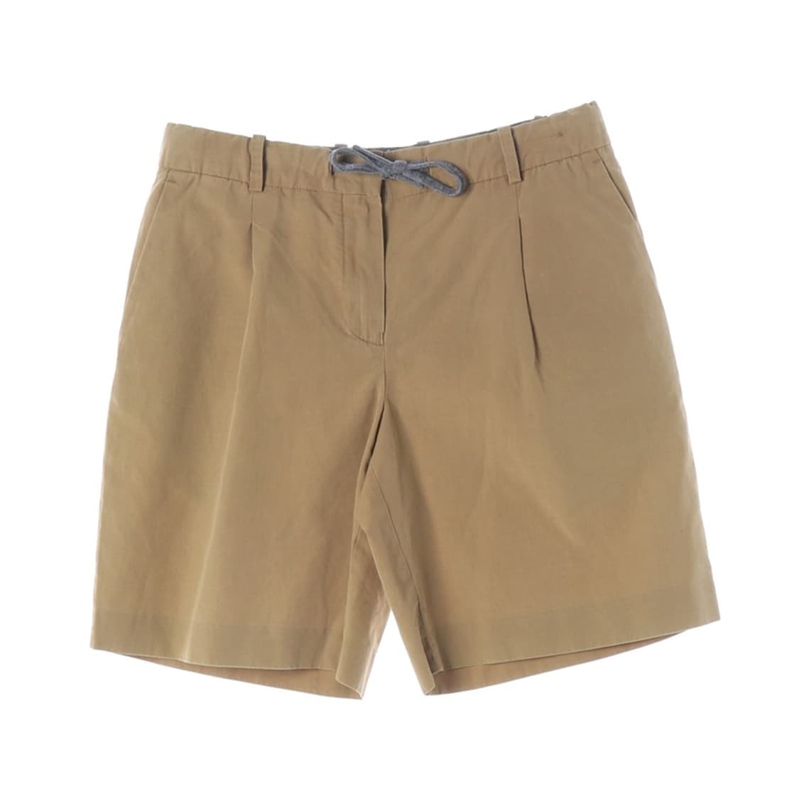 라코스테 여성 핀턱 린넨 블렌드 쇼츠 34 상품이미지1