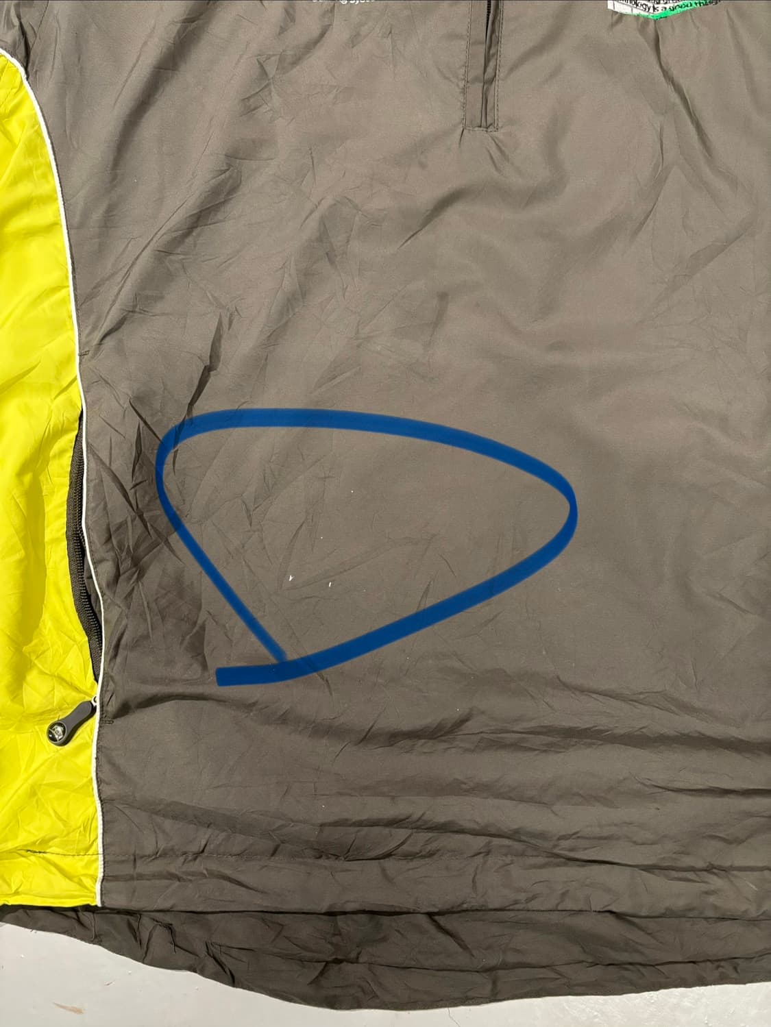 빈티지 하프 반집업 아노락 자켓   상품이미지9