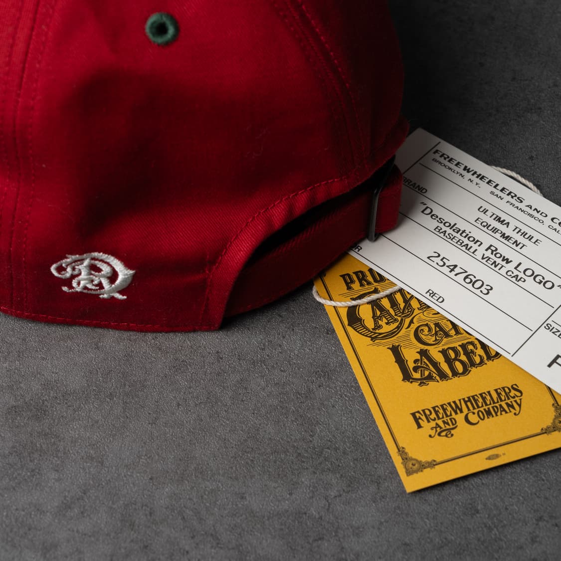 프리휠러스 desolation row 자수 모자 상품이미지2