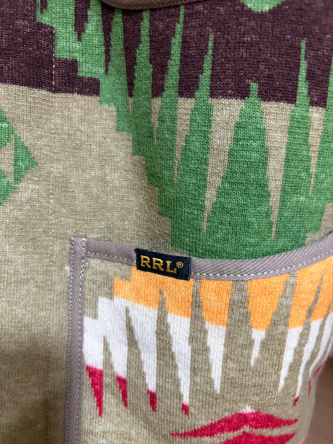 (M) RRL 그래픽 파일 플리스  상품이미지4