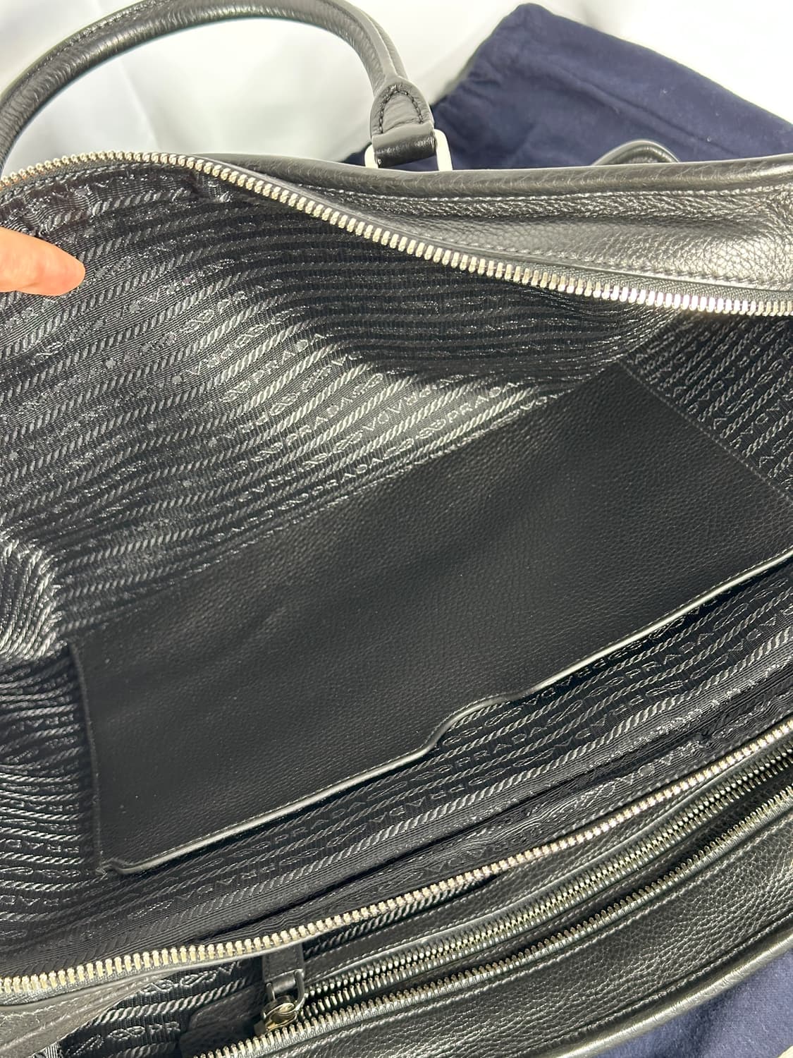 프라다(PRADA) 레더 비즈니스 토트백 / 브리프케이스 상품이미지8