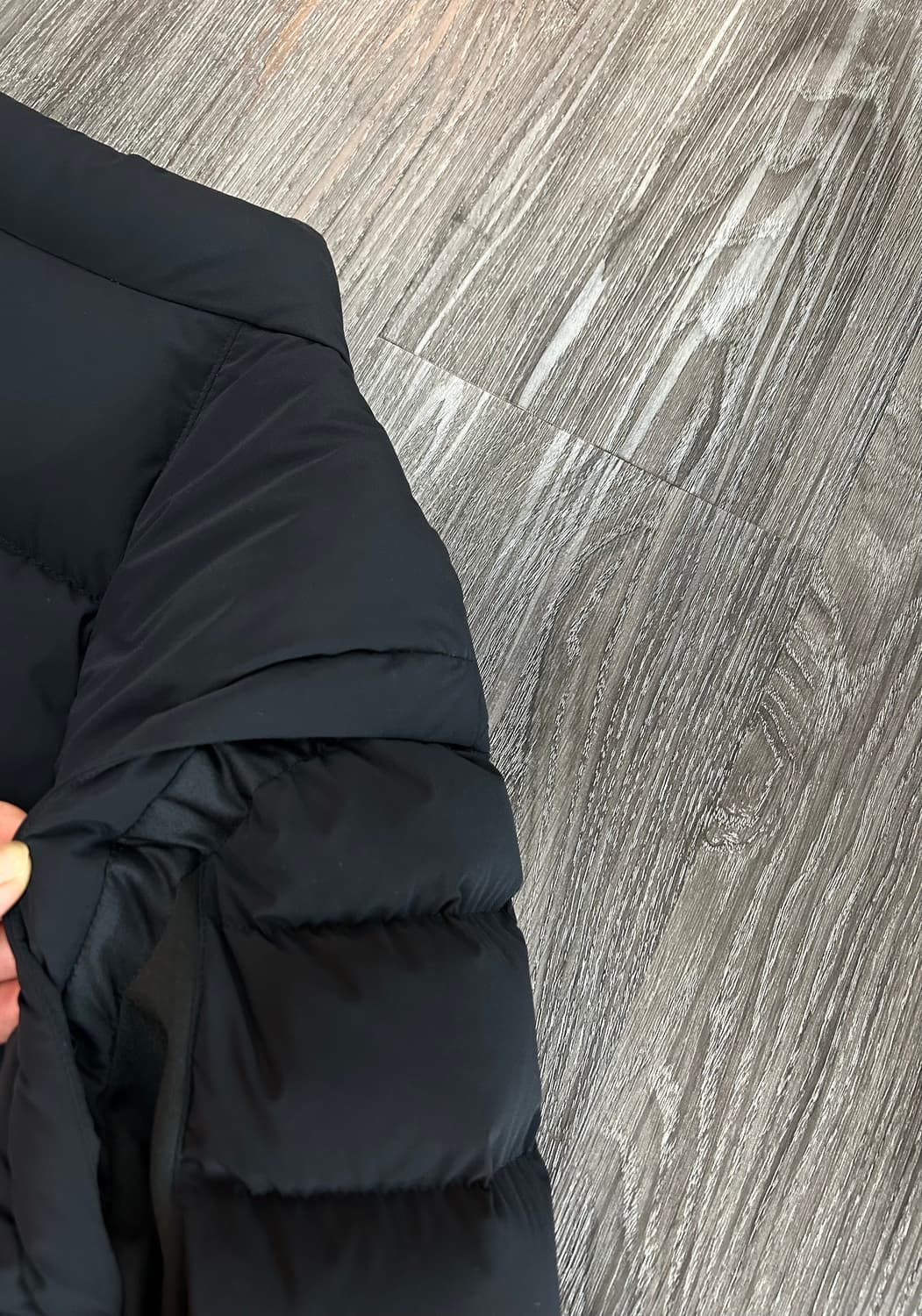 맥케이슨 여성 구스다운 블랙 스윙 패딩(L) 상품이미지7