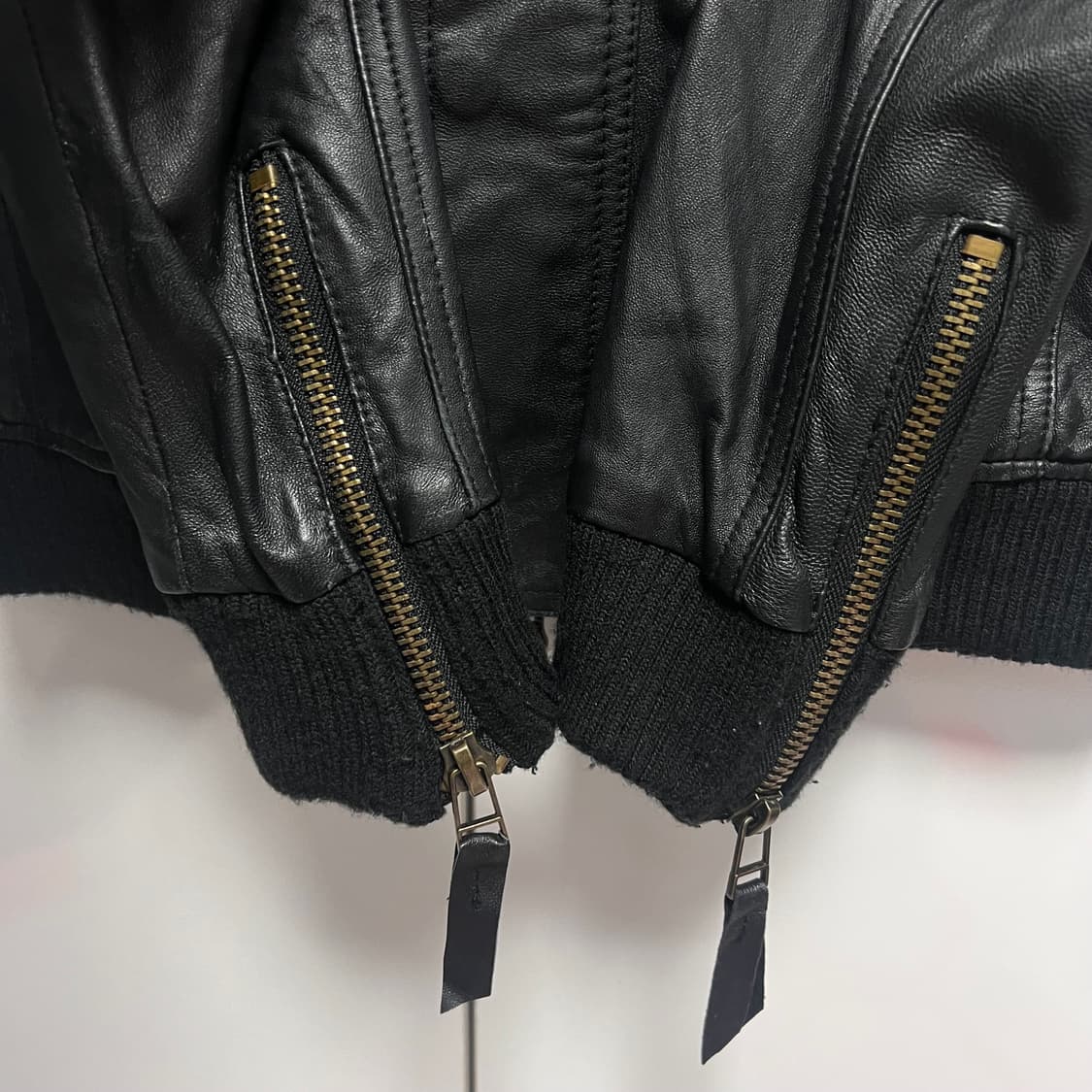 jpn vtg 일본 빈티지 양가죽 밀리터리 봄버 자켓 L 상품이미지6