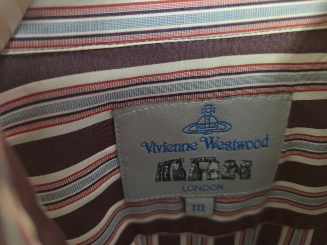 비비안웨스트우드 스트라이프 셔츠 M 상품이미지3