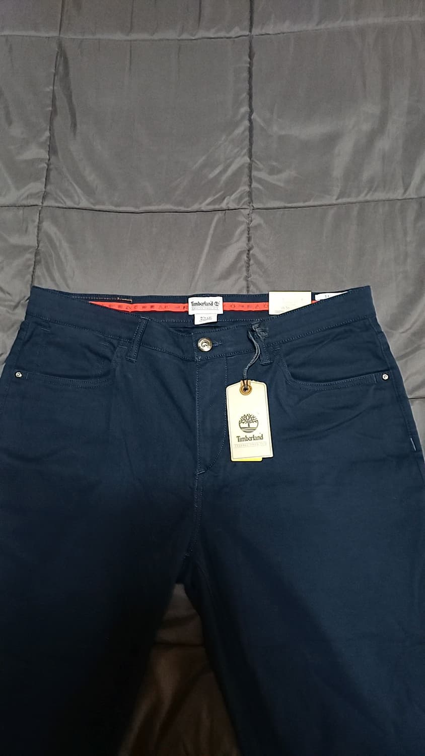 팀버랜드 미사용 면바지 실측35인치 기장108 상품이미지3
