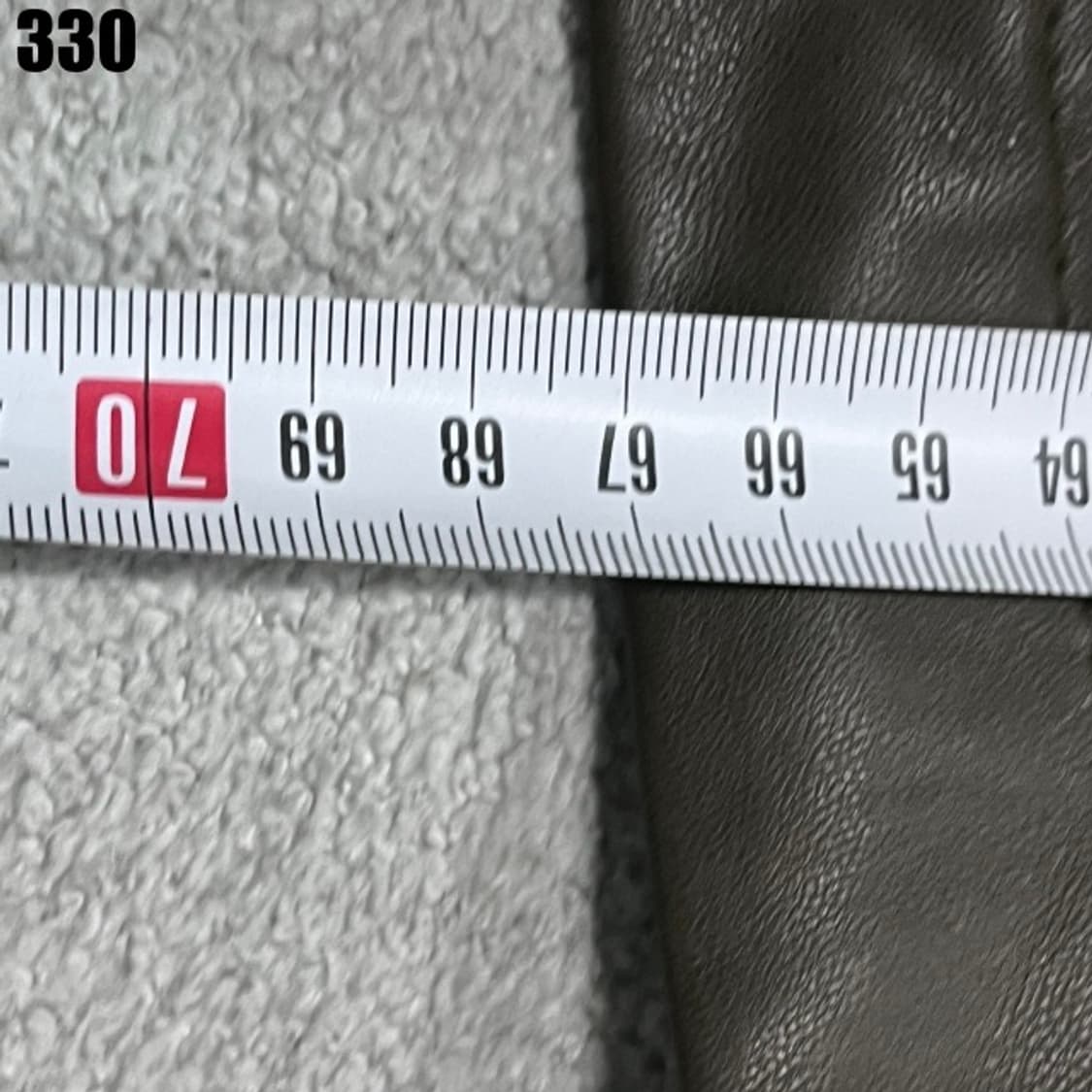 밀로아카이브 카키 레더자켓  상품이미지5