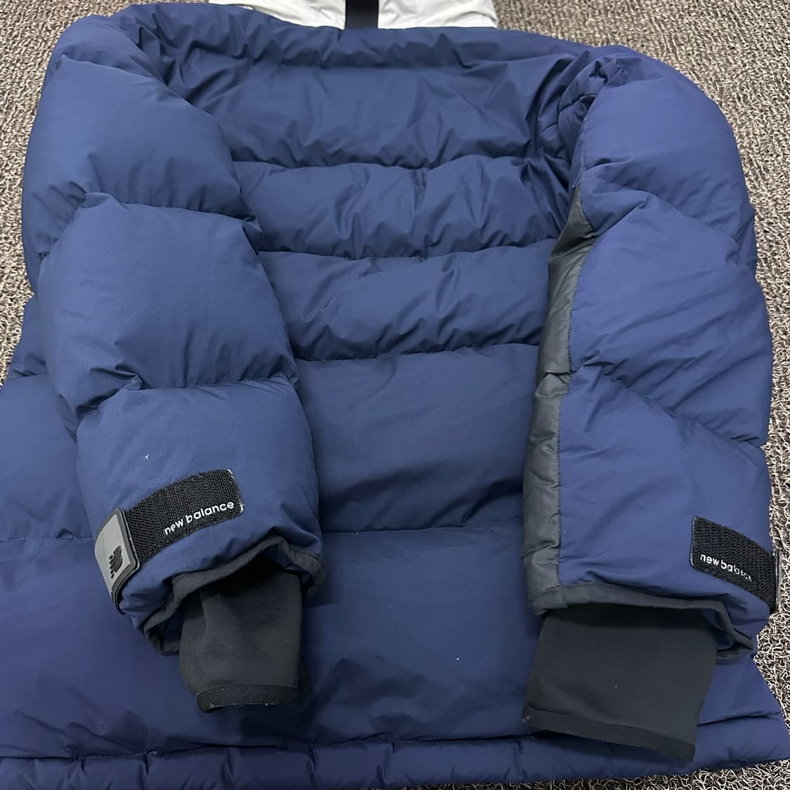 뉴발란스 구스다운 패딩 블루 95(M) 상품이미지6