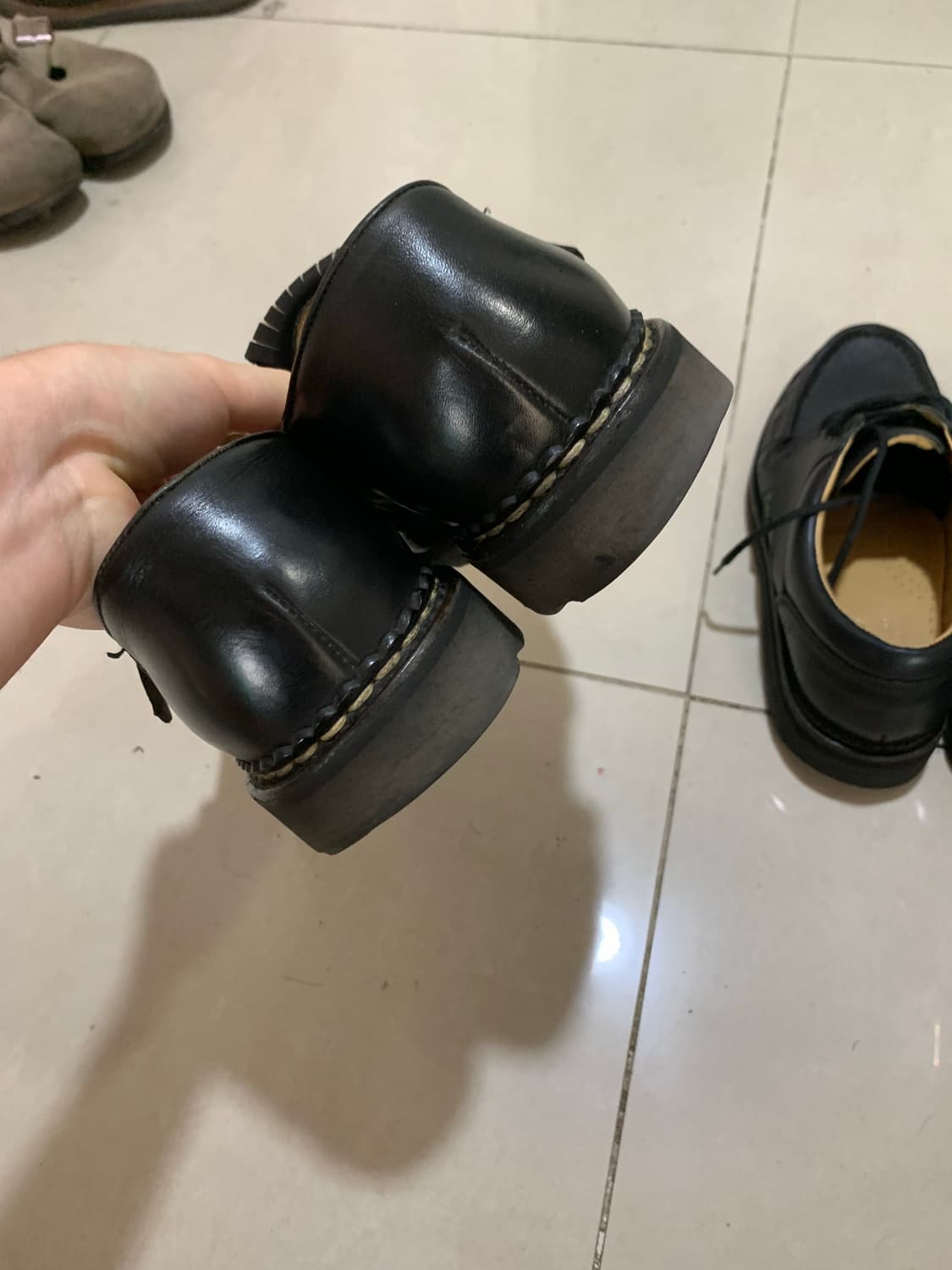 파라부트 미카엘블랙 태슬 로퍼 상품이미지3