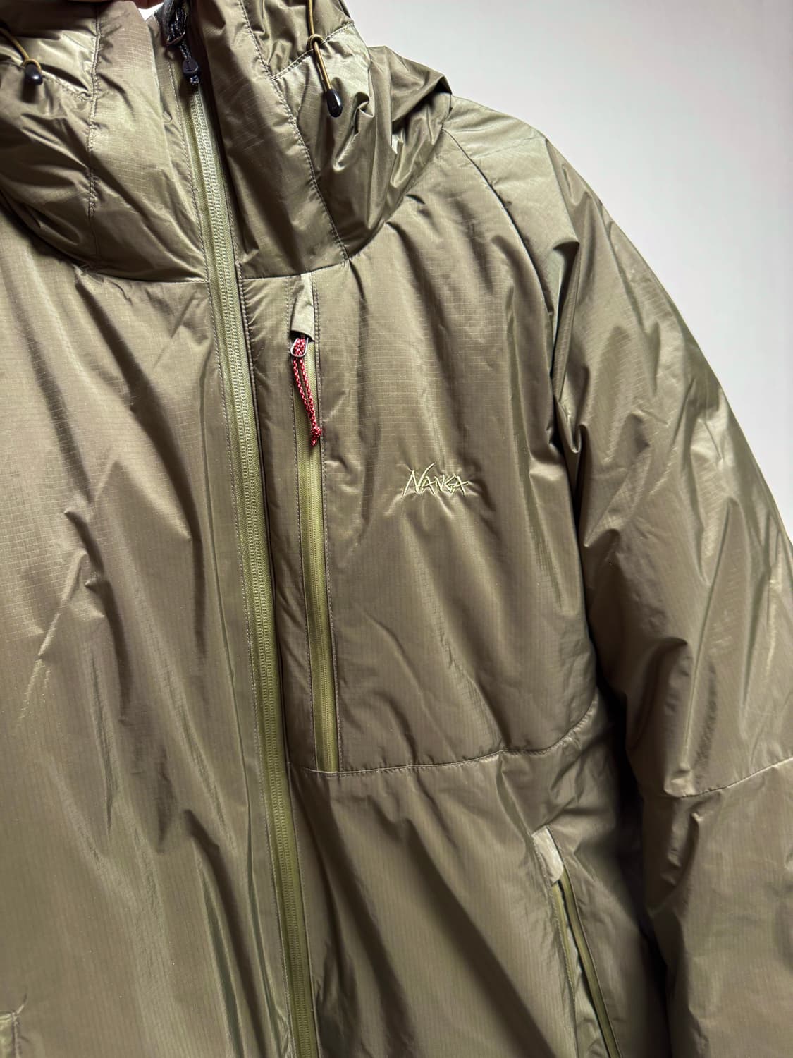 난가 오로라 다운 미디엄 그레이 25FW 상품이미지5