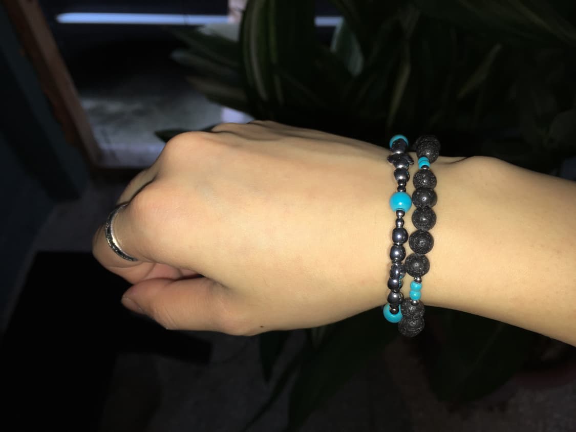 BLACKblue stone bracelet 상품이미지2