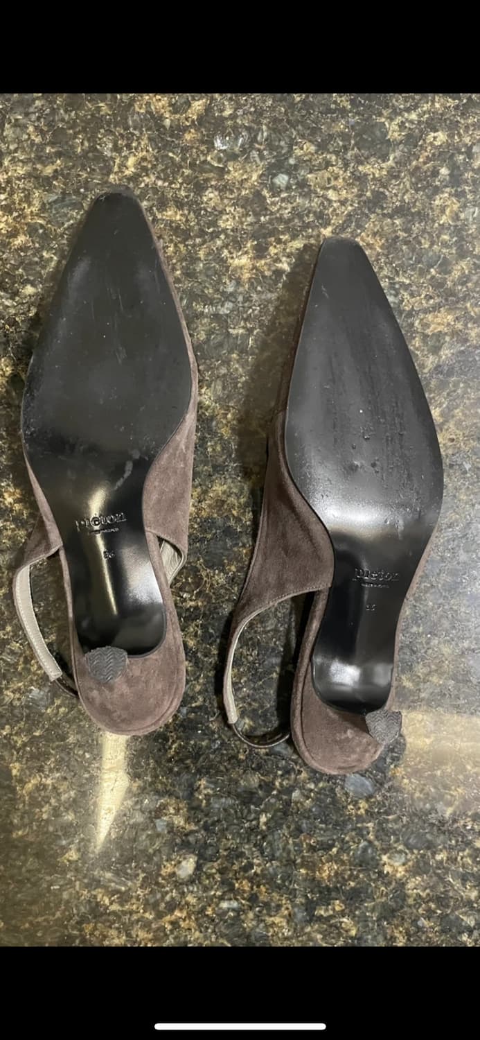 피에톤 Piéton CARA 슬링백 펌프스 36사이즈 (풀박스) 상품이미지6