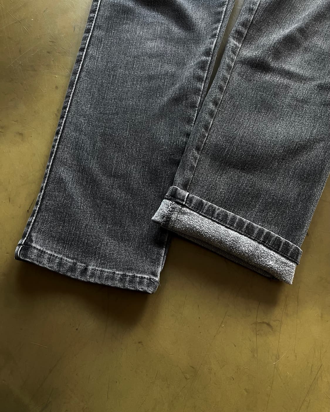 2000s TOMBOY Jeans Stud Trim Black Jeans 상품이미지6