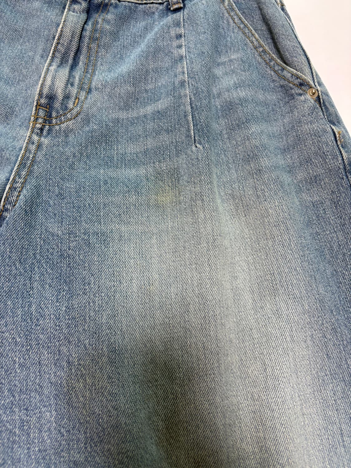 오더아카이브 다트 버뮤다 데님 하프팬츠 상품이미지3