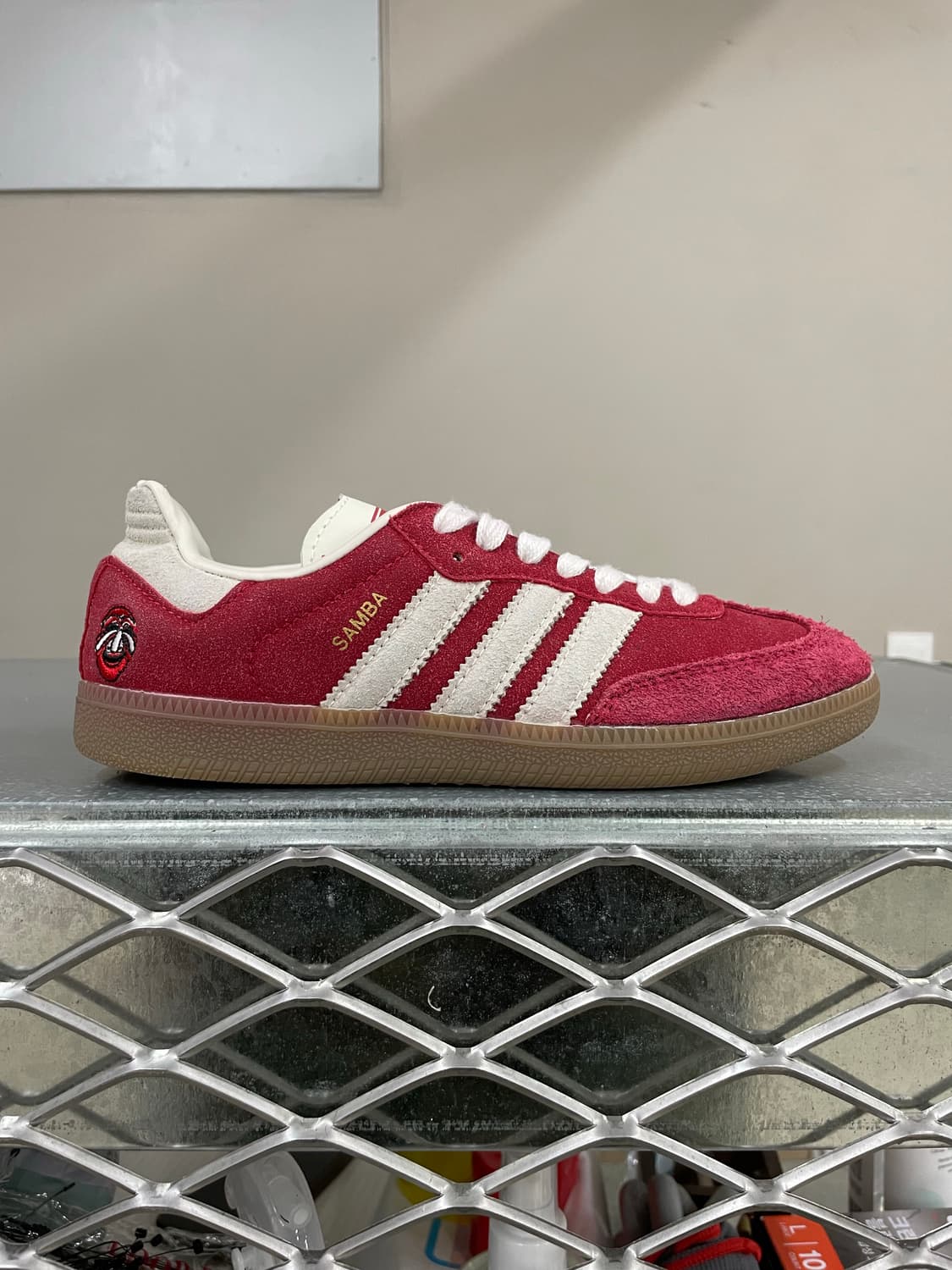 아디다스 삼바 OG 탈 베러 스칼렛 235 상품이미지4