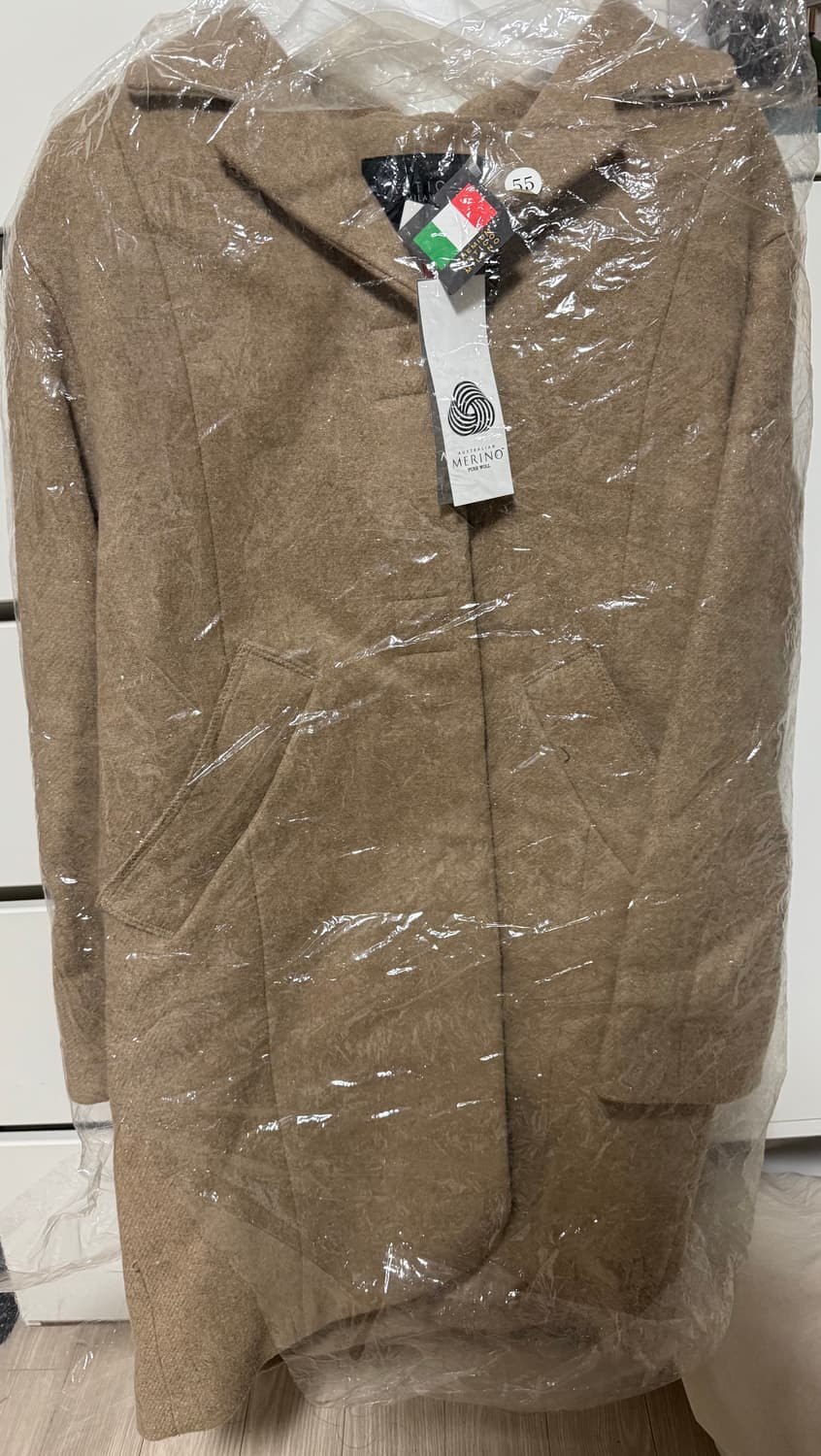 아르티코 하프 카멜 코트 상품이미지1