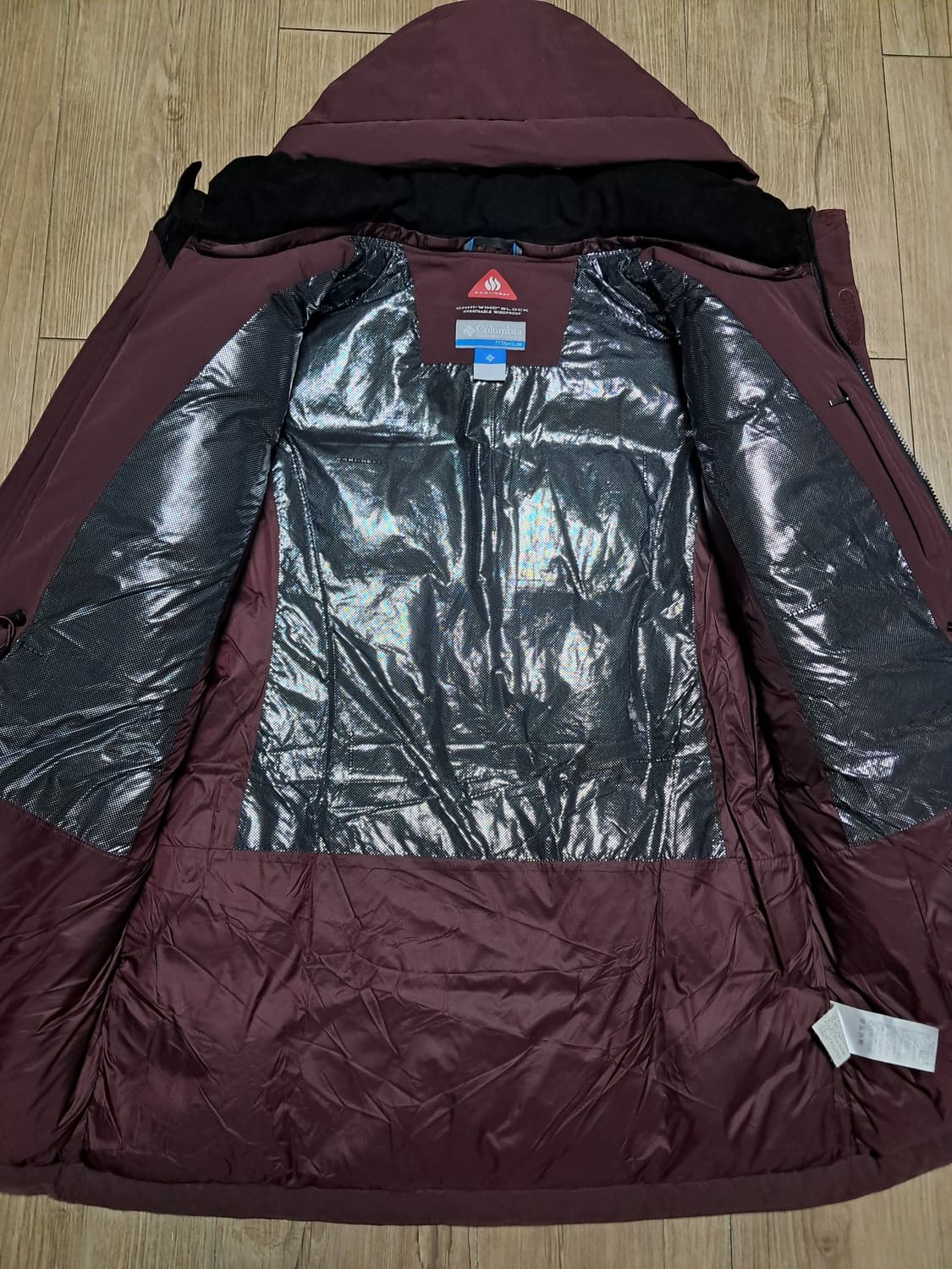 컬럼비아 티타늄 여성 패딩 L 상품이미지6