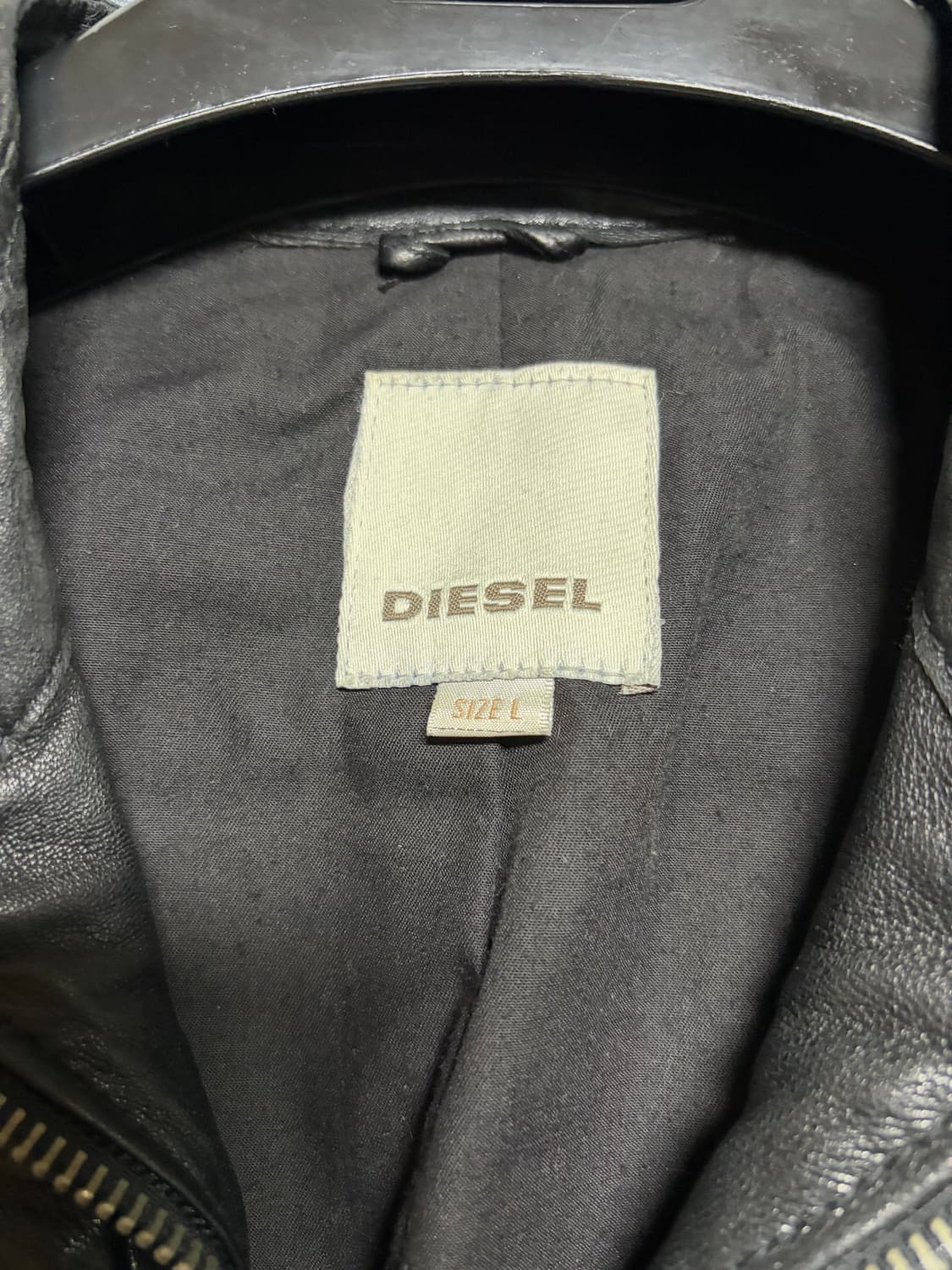 디젤 양가죽 라이더 자켓 상품이미지4