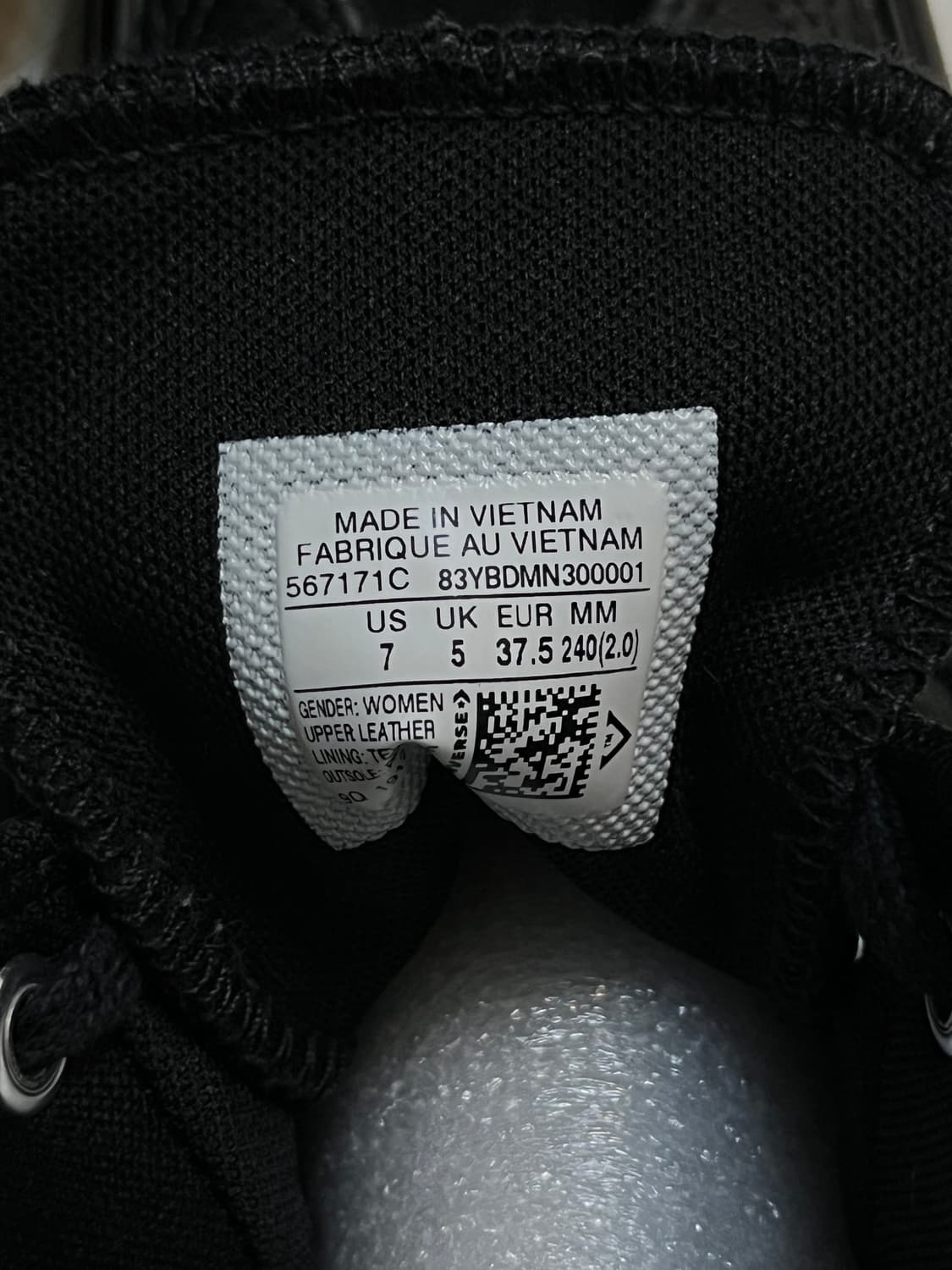 아웃솔 레더 컨버스하이 240 상품이미지8