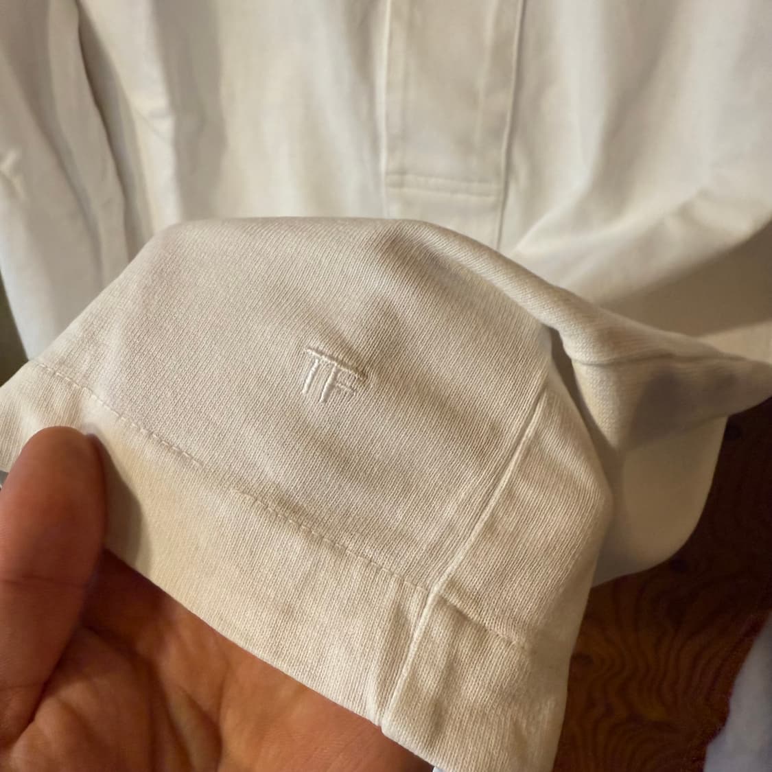 톰포드 긴팔 피케 셔츠 상품이미지4