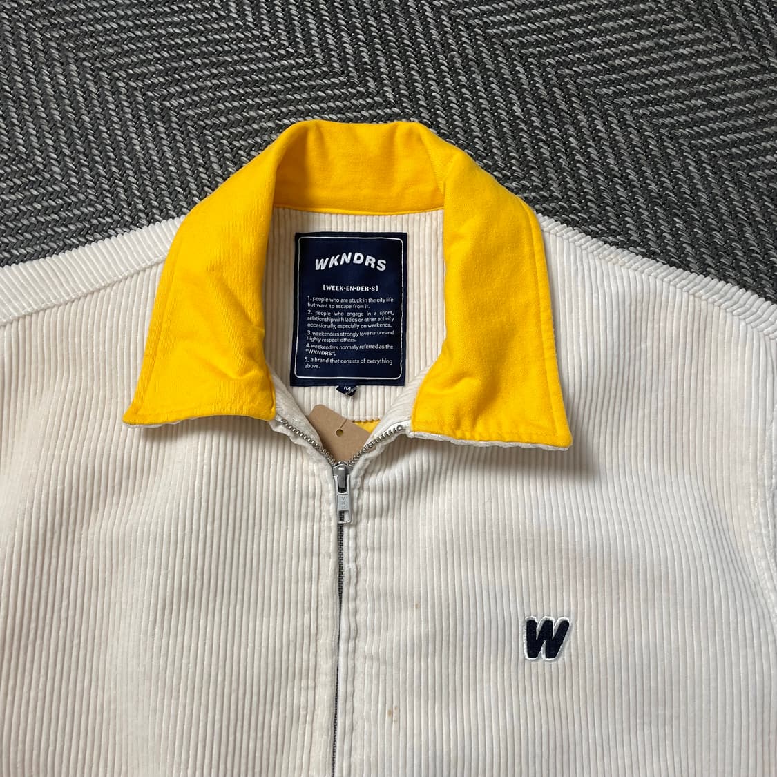 위캔더스 코듀로이 워크 자켓 브라운y 4983 상품이미지4