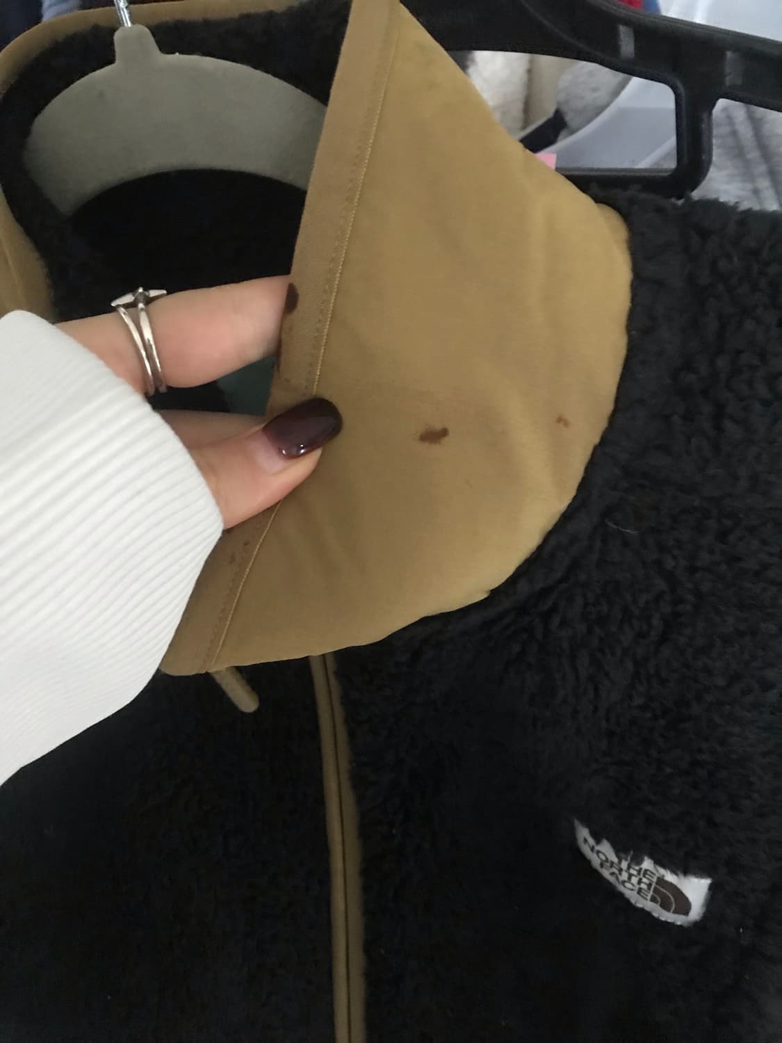 노페 블랙 후리스 조끼 상품이미지6