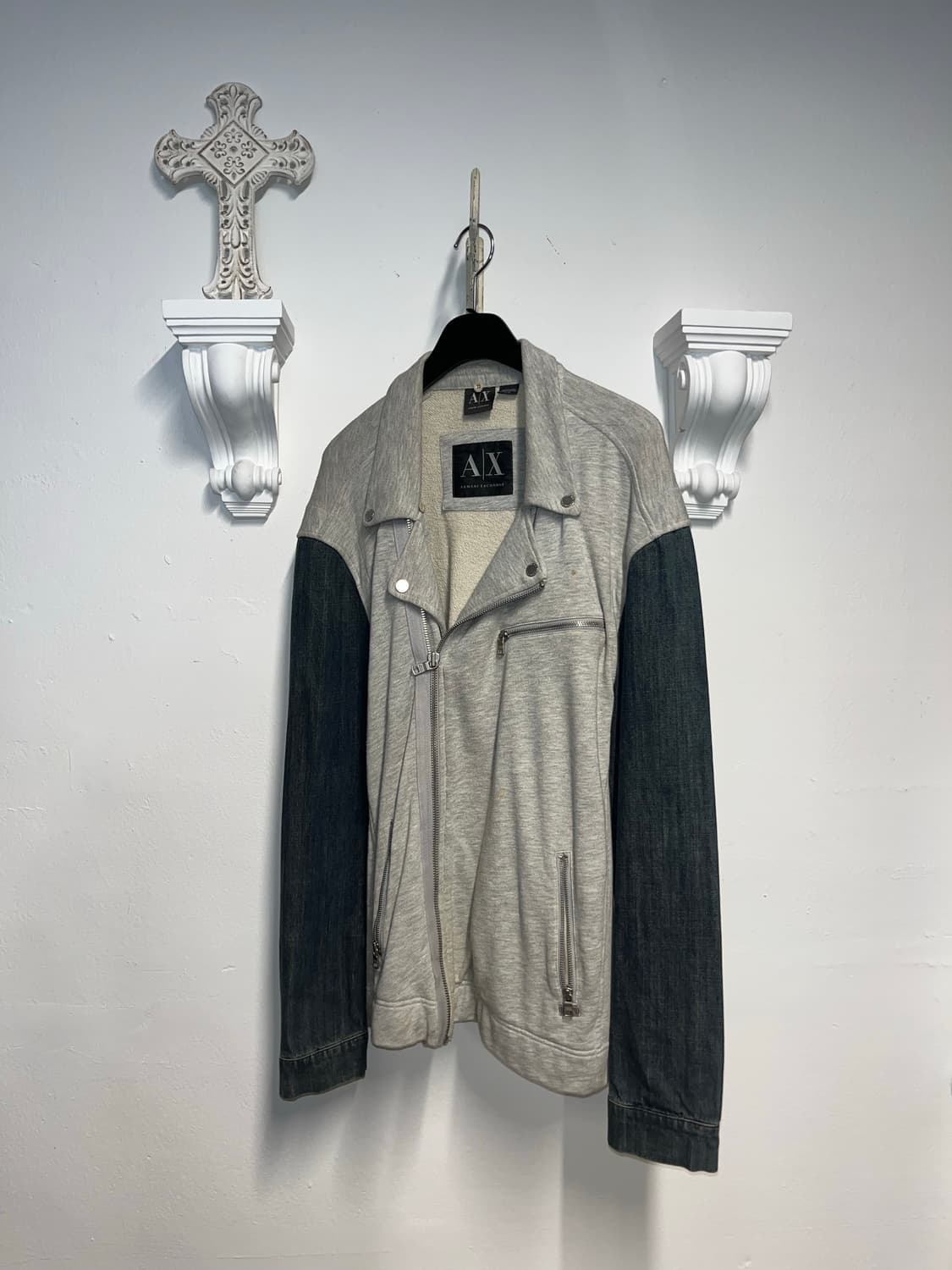 아르마니 익스체인지 캐주얼 코튼 데님 라이더 XL 상품이미지1