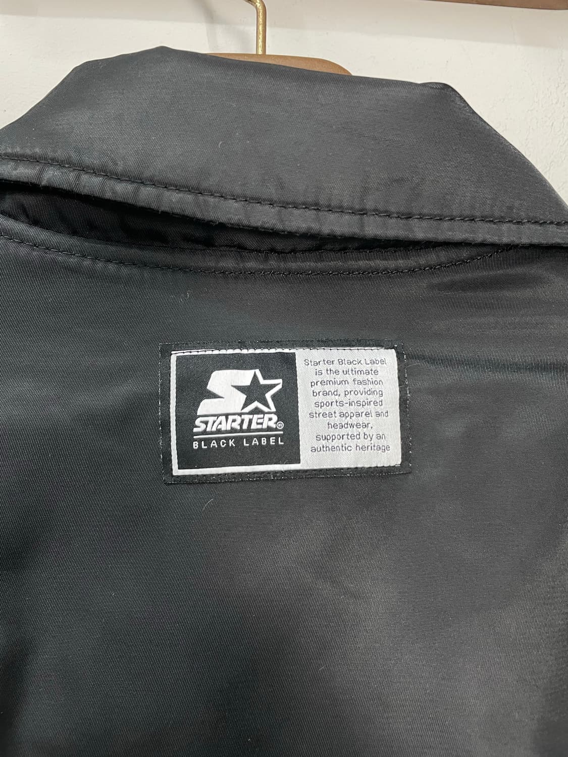 스타터 MA-1 블랙 투포켓 자켓 H1443 상품이미지7