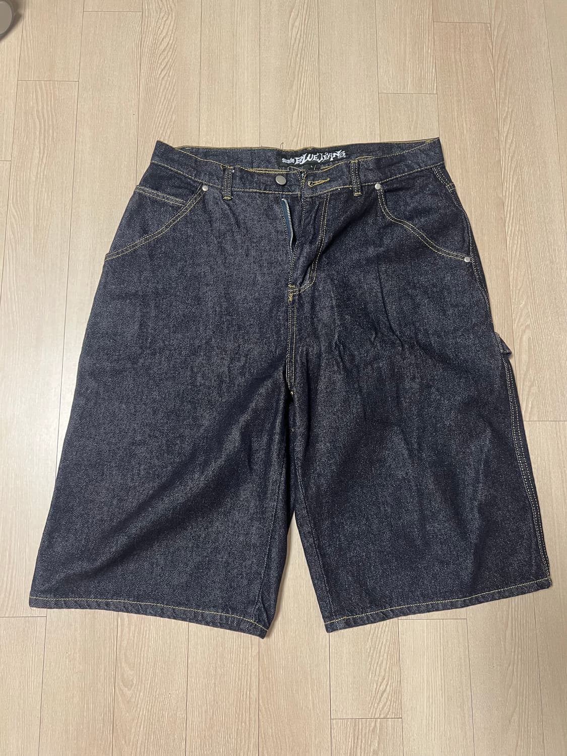 스웨이드 카펜터 데님 인디고 L 상품이미지1