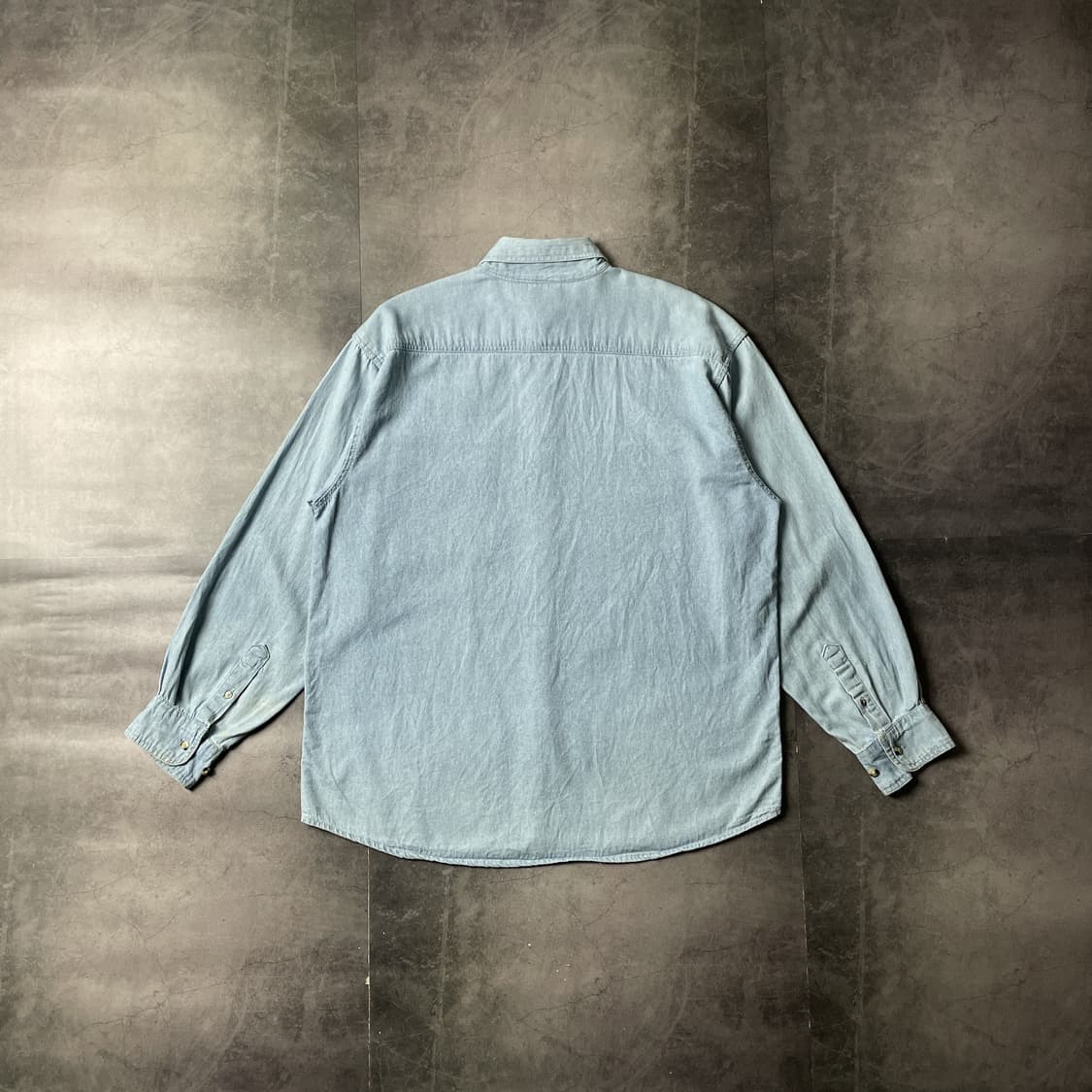 PRAIRIE MOUNTAIN 빈티지 코튼 데님 셔츠 A00590 상품이미지7