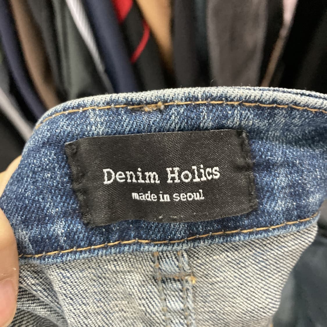 denim holics 남성데님팬츠 중청 34-35  상품이미지4