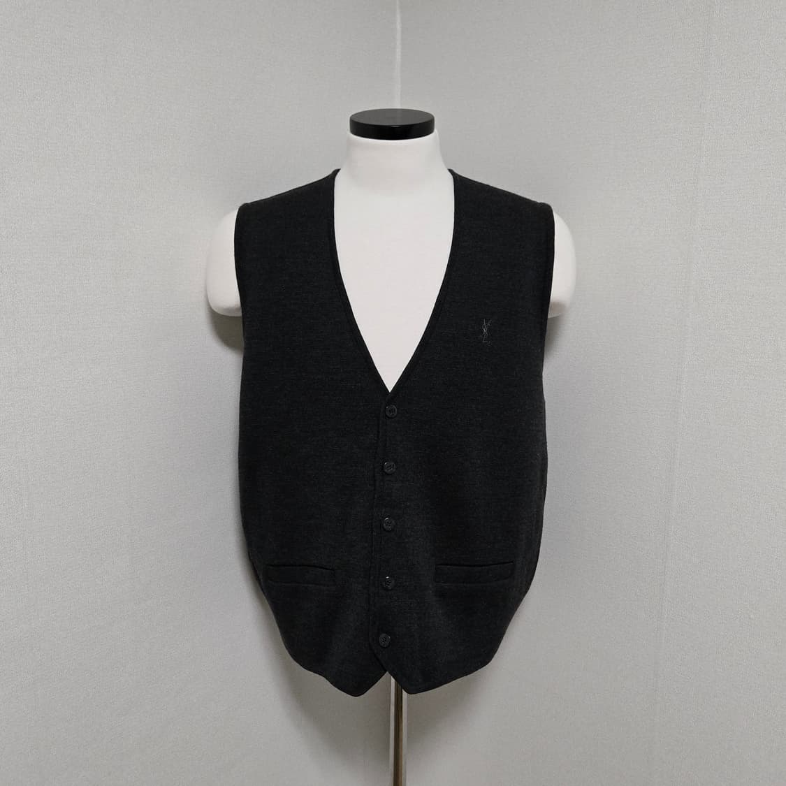 Ysl 입생로랑 그레이 베스트 / 남성 조끼/ 남성 베스트 상품이미지8