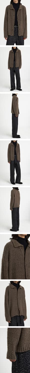 유스 22FW 브러시드카라 가디건 M 상품이미지2