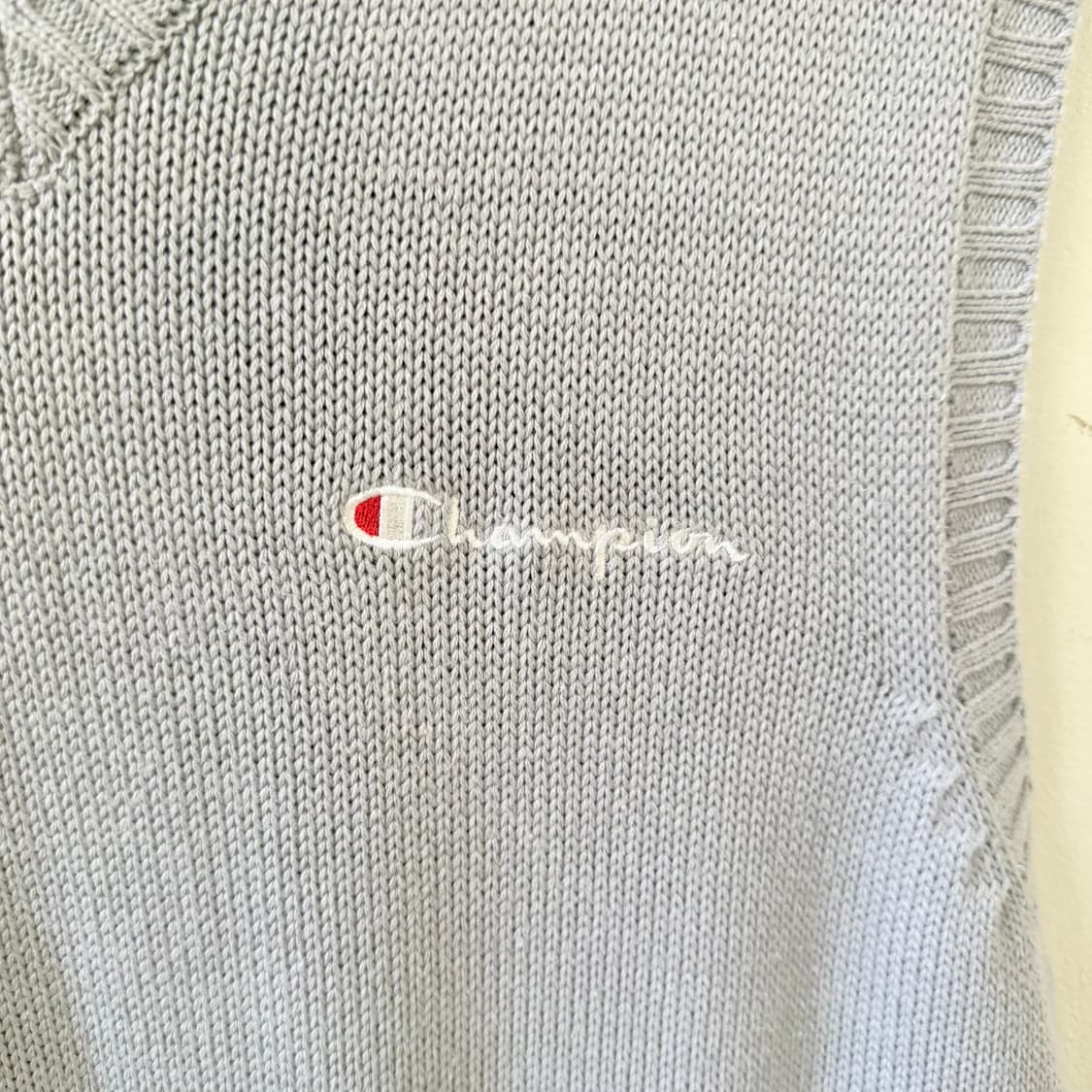 빈티지 챔피온 니트 조끼 L 상품이미지4