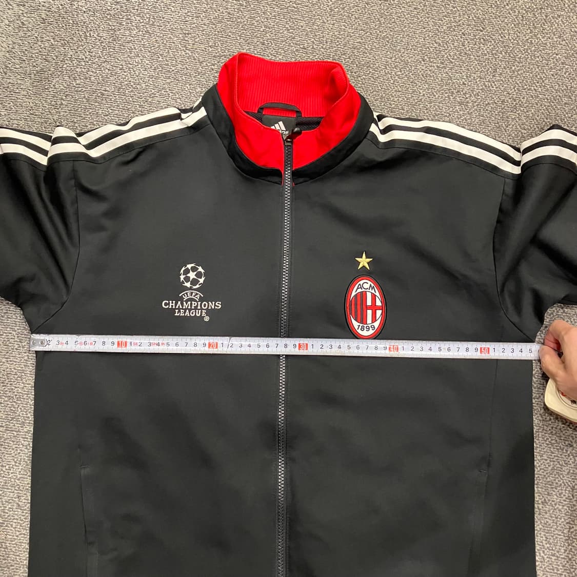 272 아디다스 ac밀란 챔스 챔피언스리그 바람막이 자켓 져지 05-06 상품이미지5