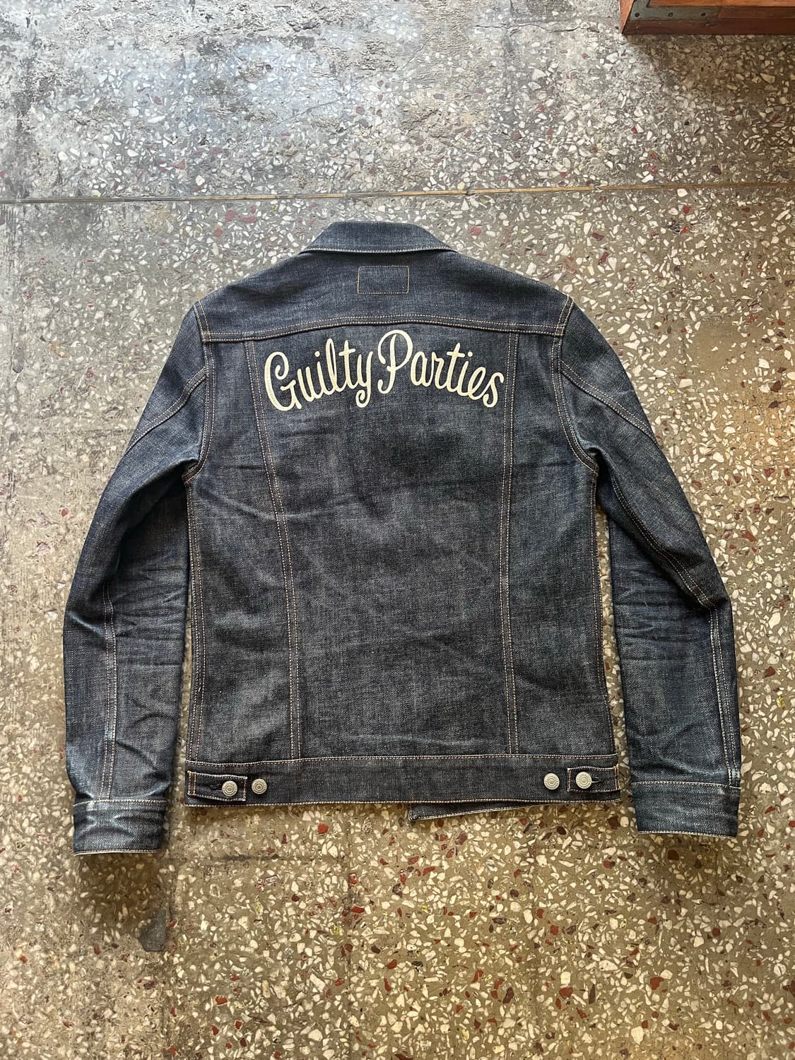 와코마리아 데님 트러커자켓 상품이미지5