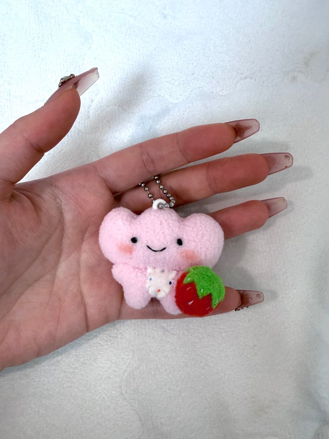 딸기 코게빵 미니 인형 키링 상품이미지1