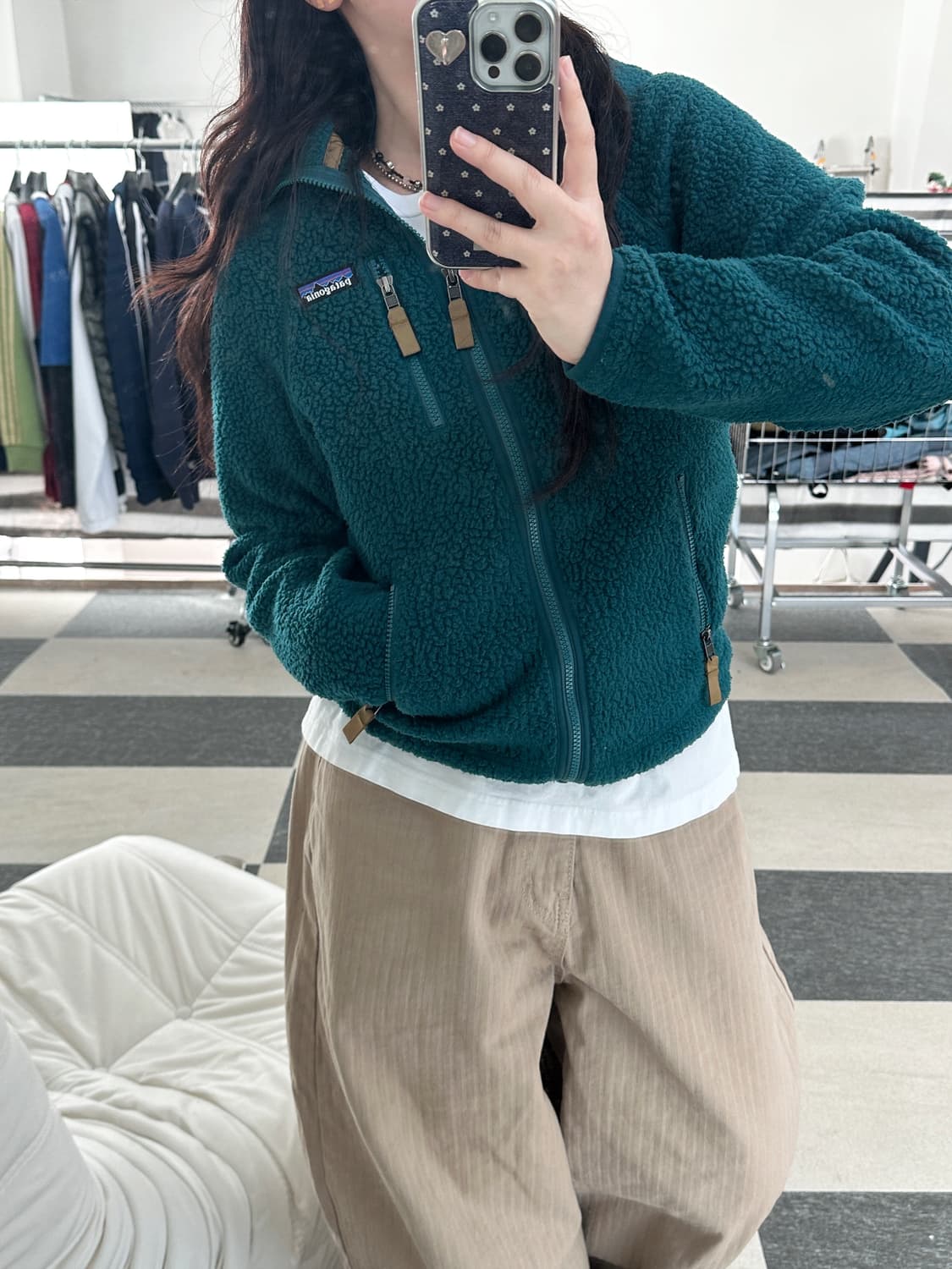 파타고니아 레트로 파일 플리스 집업 상품이미지10