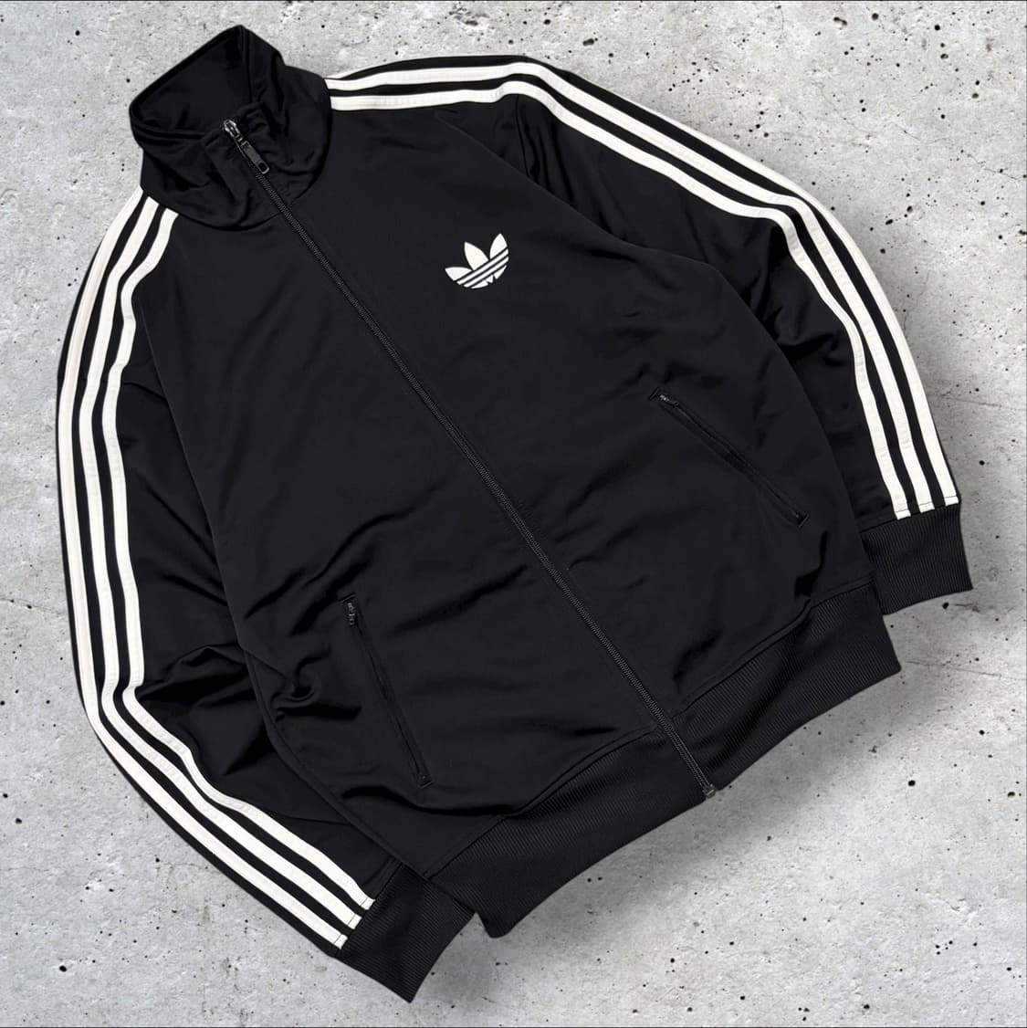 [100] 13s 아디다스 파이어버드 블랙 삼선 트랙탑 B334 상품이미지1