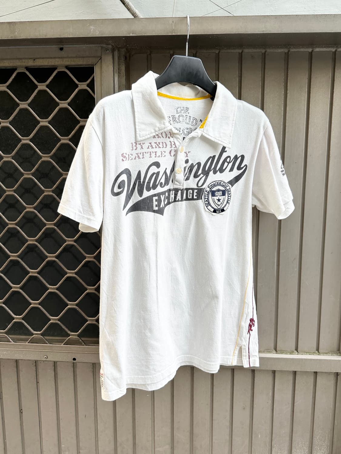 NONE vintage lettering pk tee 상품이미지1