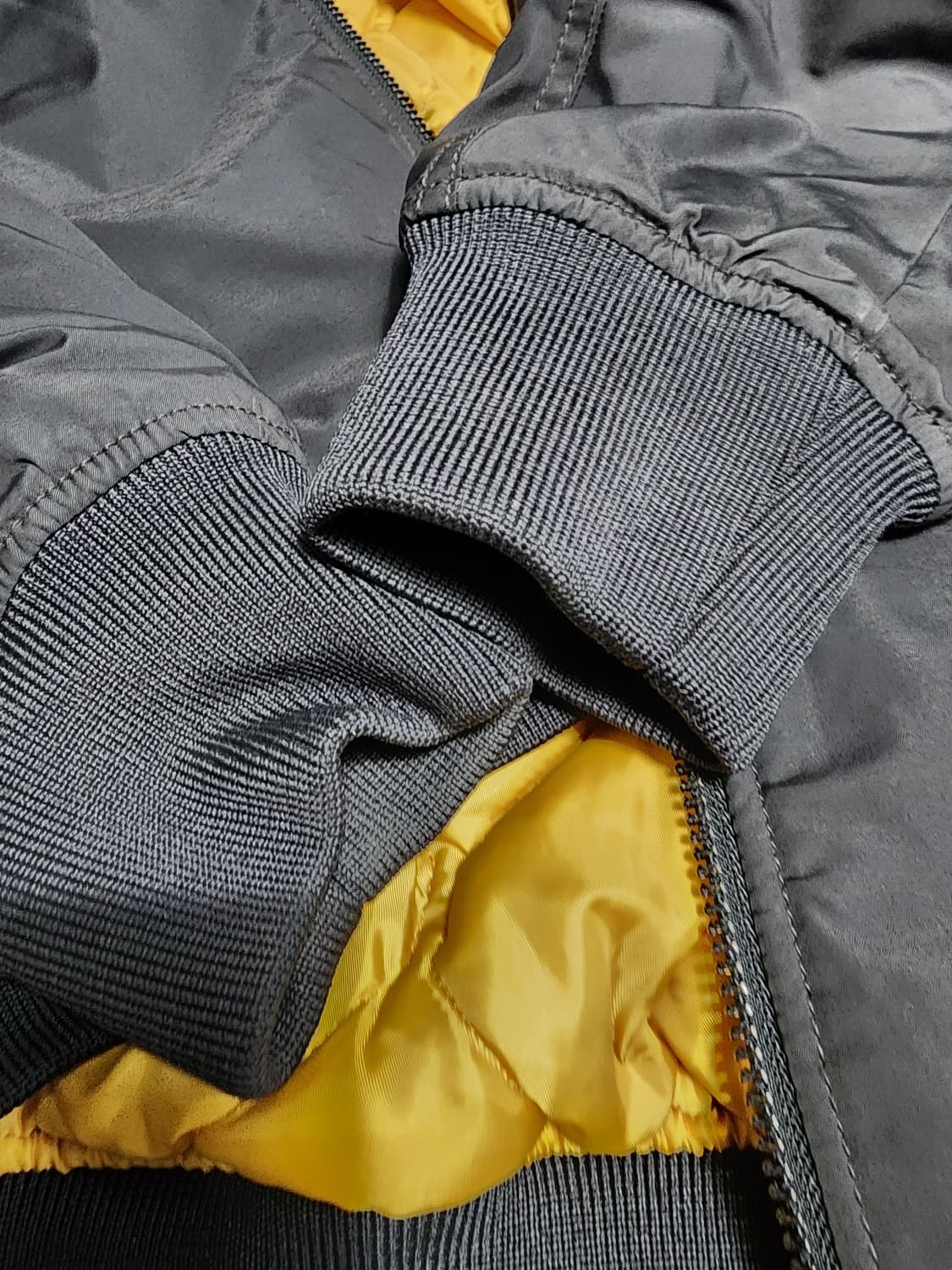 볼디스트 j1  후드 MA-1 블랙 봄버 자켓 상품이미지4