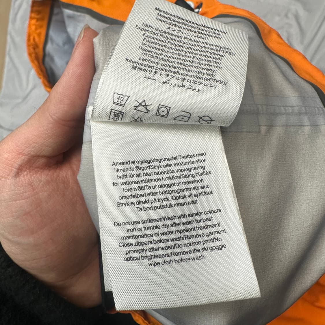 피크퍼포먼스 고어텍스 HELI ALPINE 소프트쉘자켓 XXL 상품이미지5