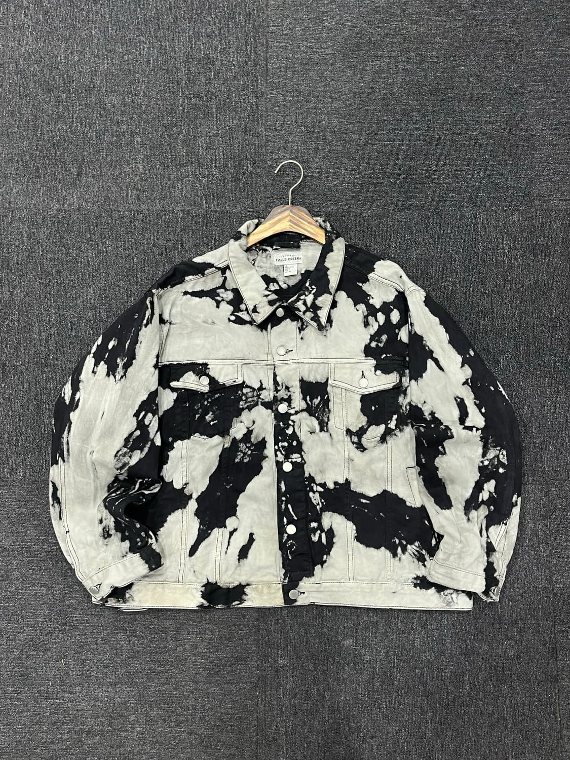 팔스 크릭 지브라패턴 트러커자켓 상품이미지1