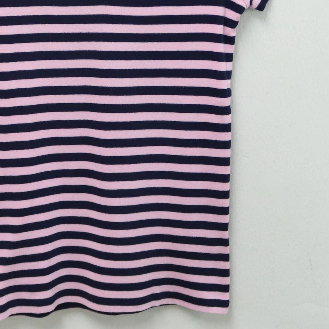 폴로 랄프로렌 딸기우유 스트라이프 브이넥 티셔츠 65036 상품이미지4