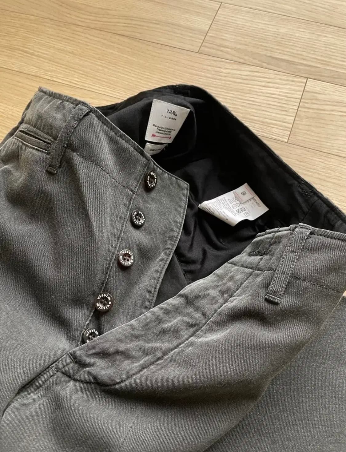 비즈빔 visvim WIDE PANTS DMGD 팔아요. 상품이미지8
