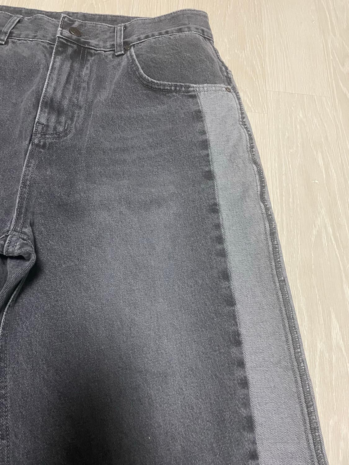 에드 어글리 롱 와이드 데님 상품이미지3