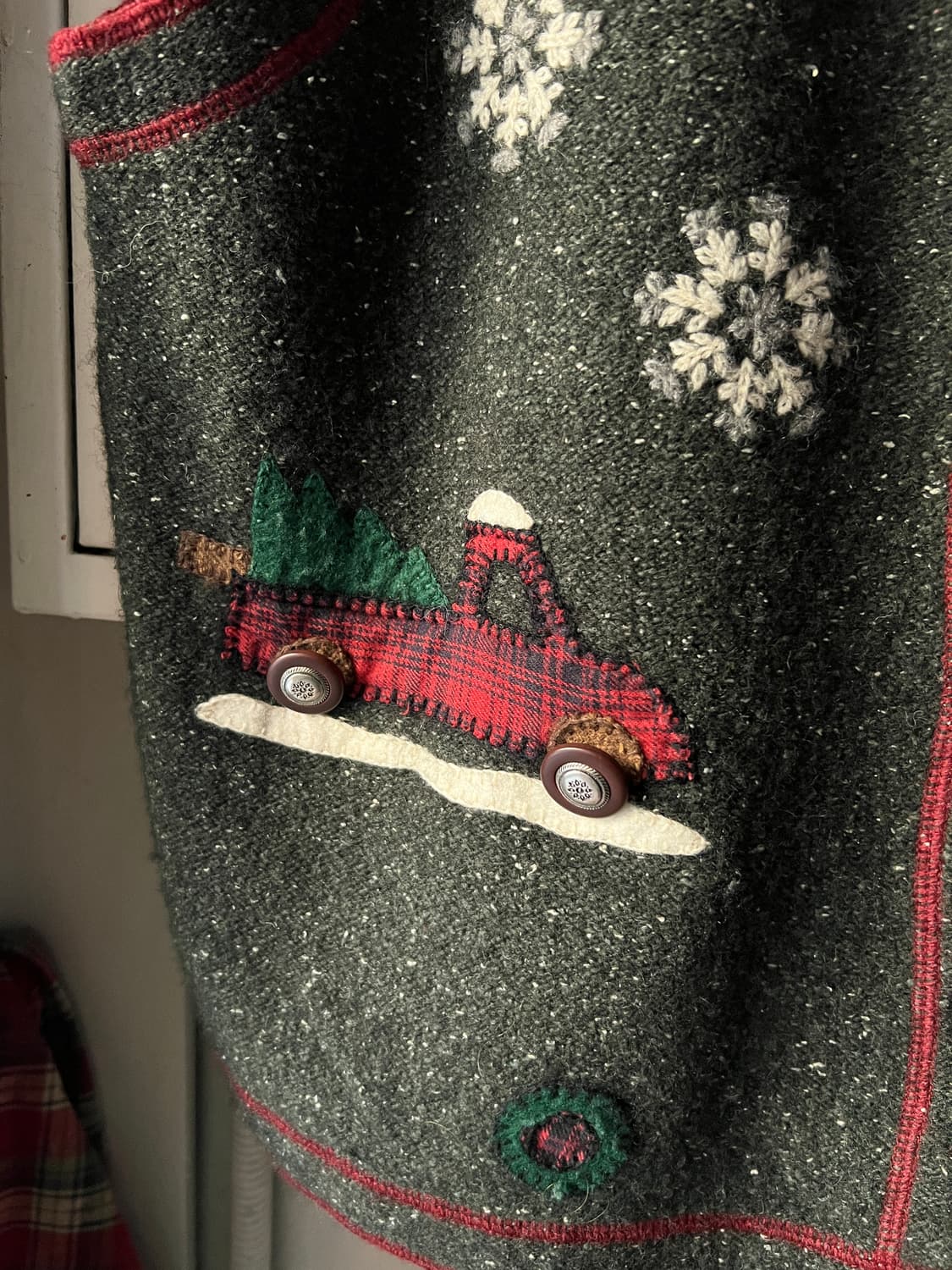 [M]Woolrich USA 울리치 스노우빌리지 니트 베스트 상품이미지5