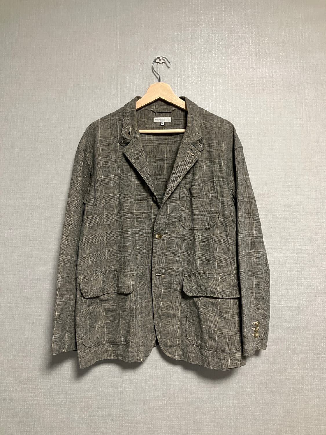 엔지니어드가먼츠 20ss 로이터 자켓 글렌체크 [M] 상품이미지1