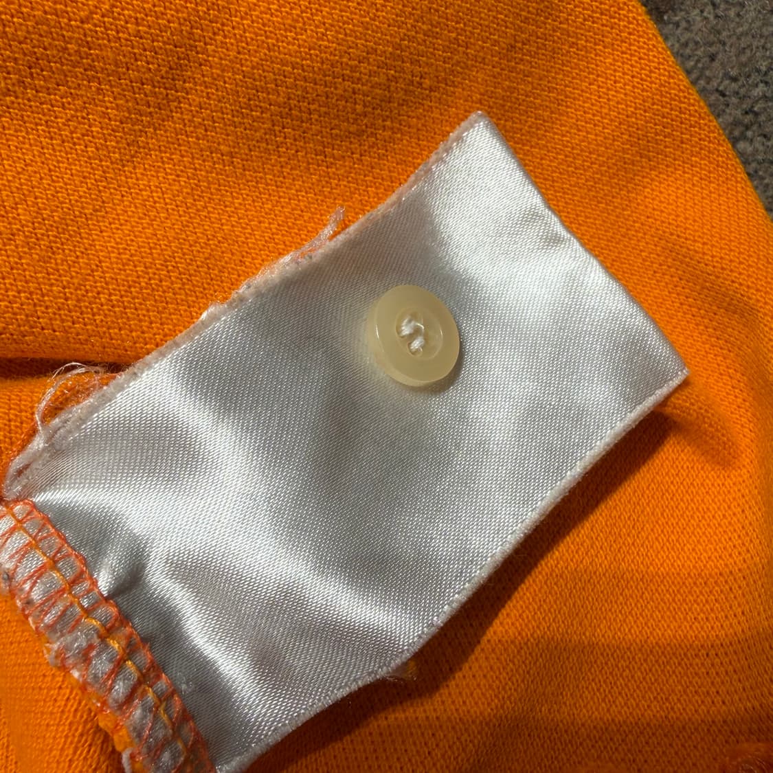 폴로랄프로렌 빅포니 반팔 카라티 XL 오렌지 상품이미지4