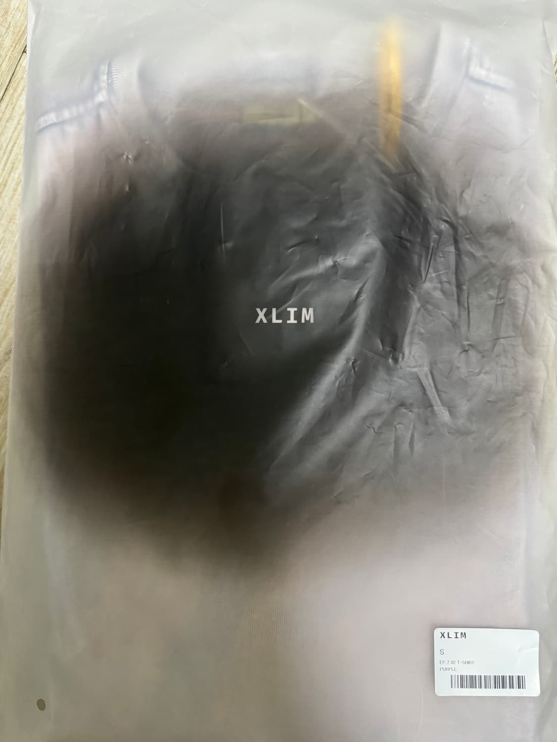 새상품) 엑슬림 ep7 반팔 티셔츠 퍼플 S 상품이미지2